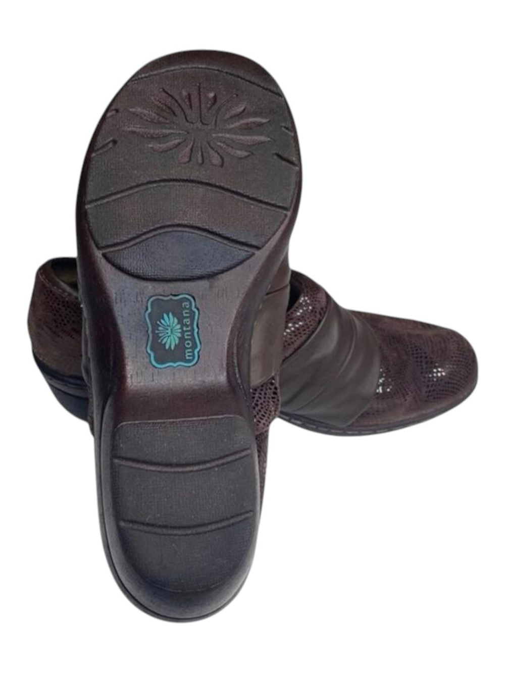Montana West ★ Medical Comfort Clogs Professional Nursing Shoes ★ Metallic Brown - Picture 12 of 16
